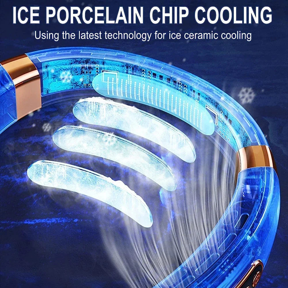 ChillWave Wearable Neck Fan
