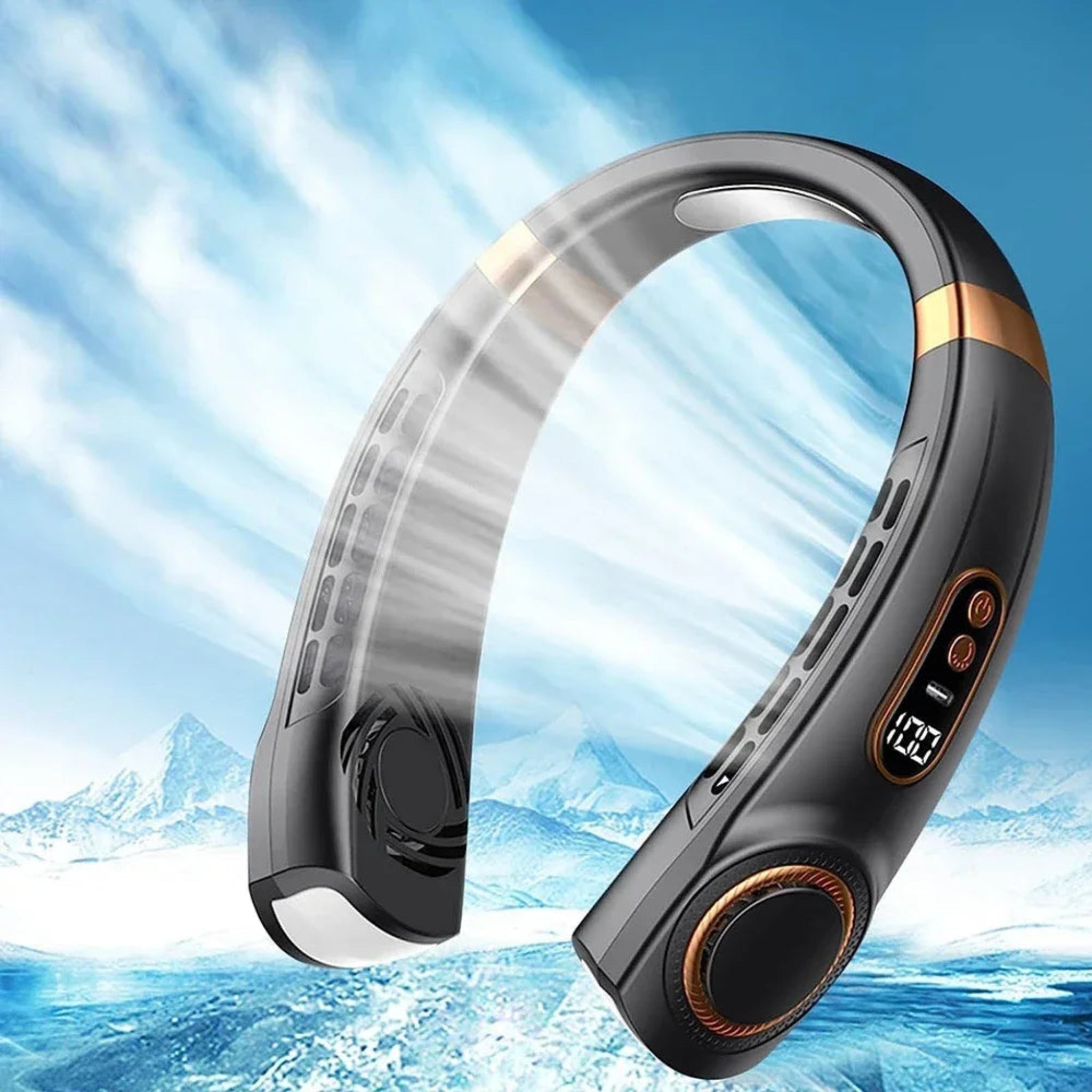 ChillWave Wearable Neck Fan